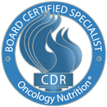 CDR Board Certified Specialist Oncology Nutrition