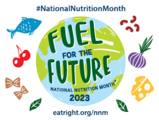 Nutrition Month 2023 emblem