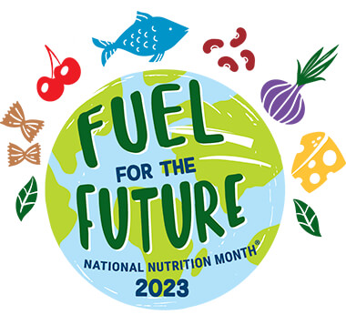 National Nutrition Month logo 2023