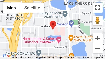 Orlando Downtown Mini Map