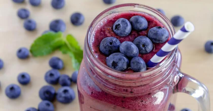 blueberry smoothie nutrition newsletter
