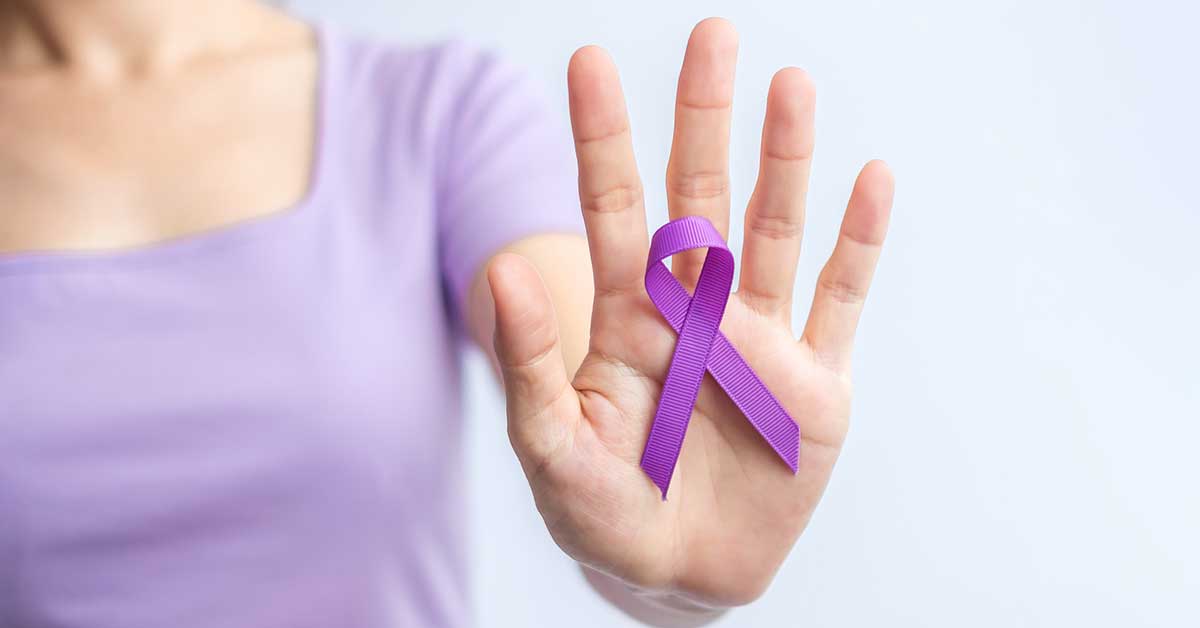 Purple Ribbon for Esophageal cancer