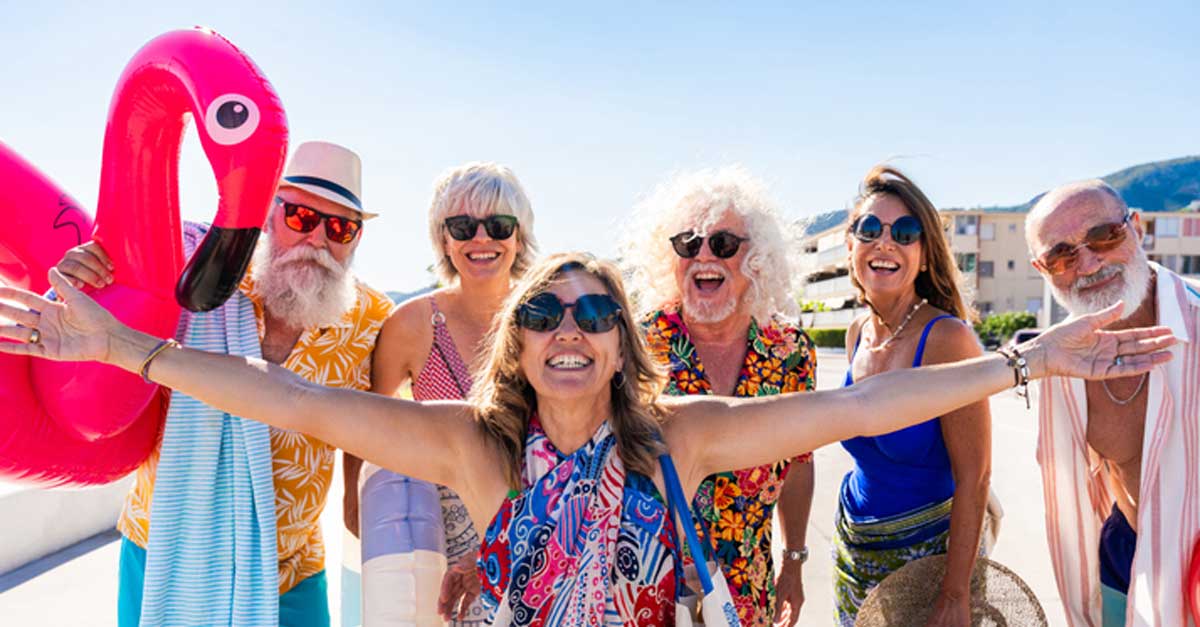 Group in sunglasses