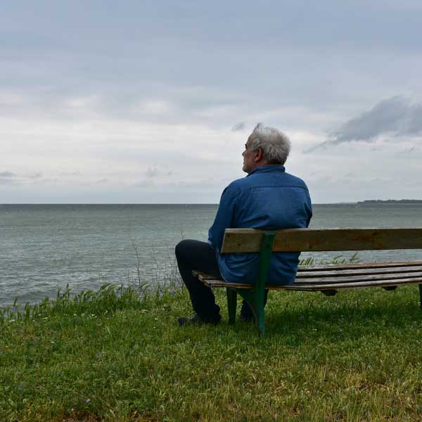 Man on Bench