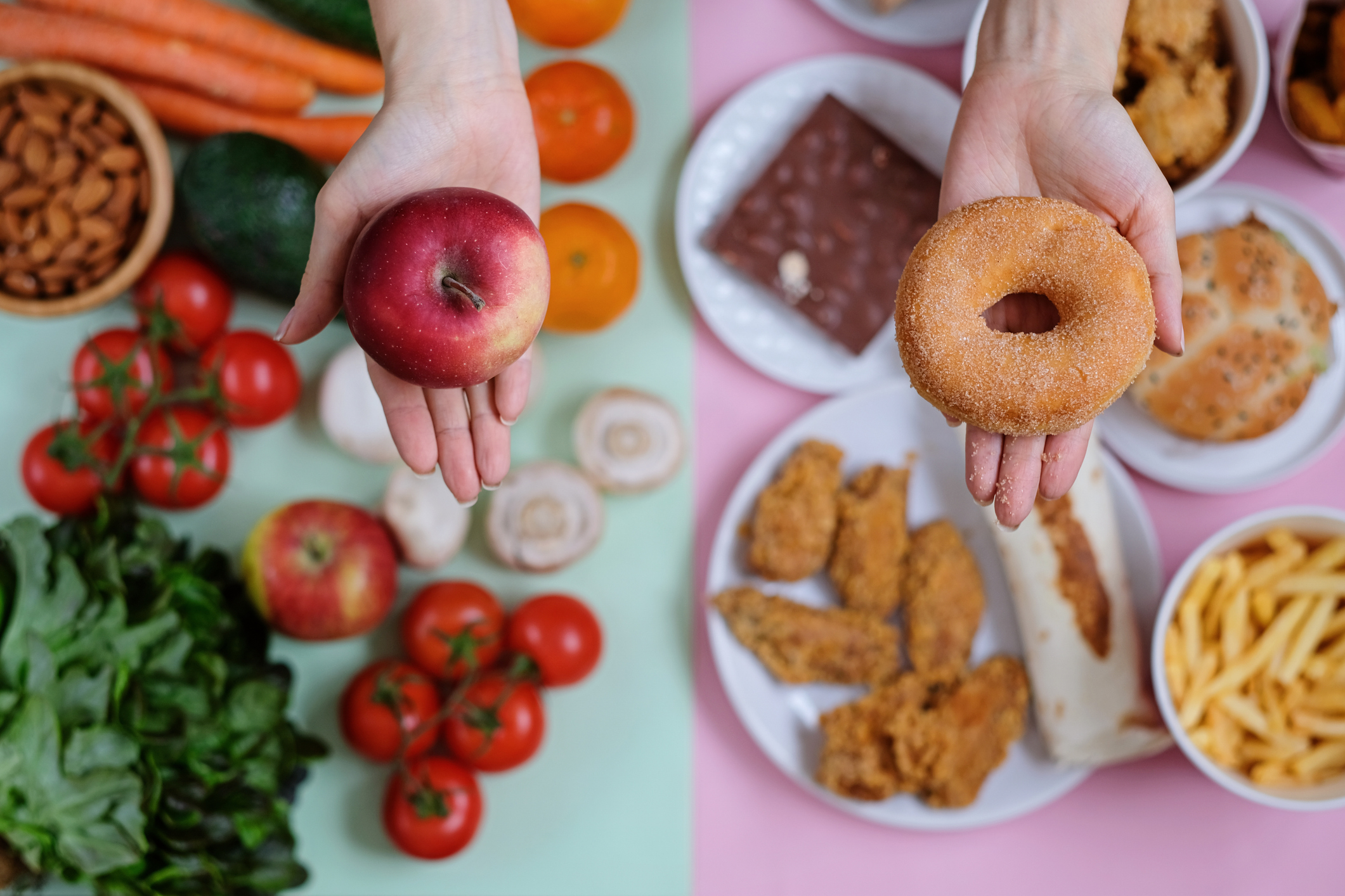 healthy sugar vs unhealthy sugar foods