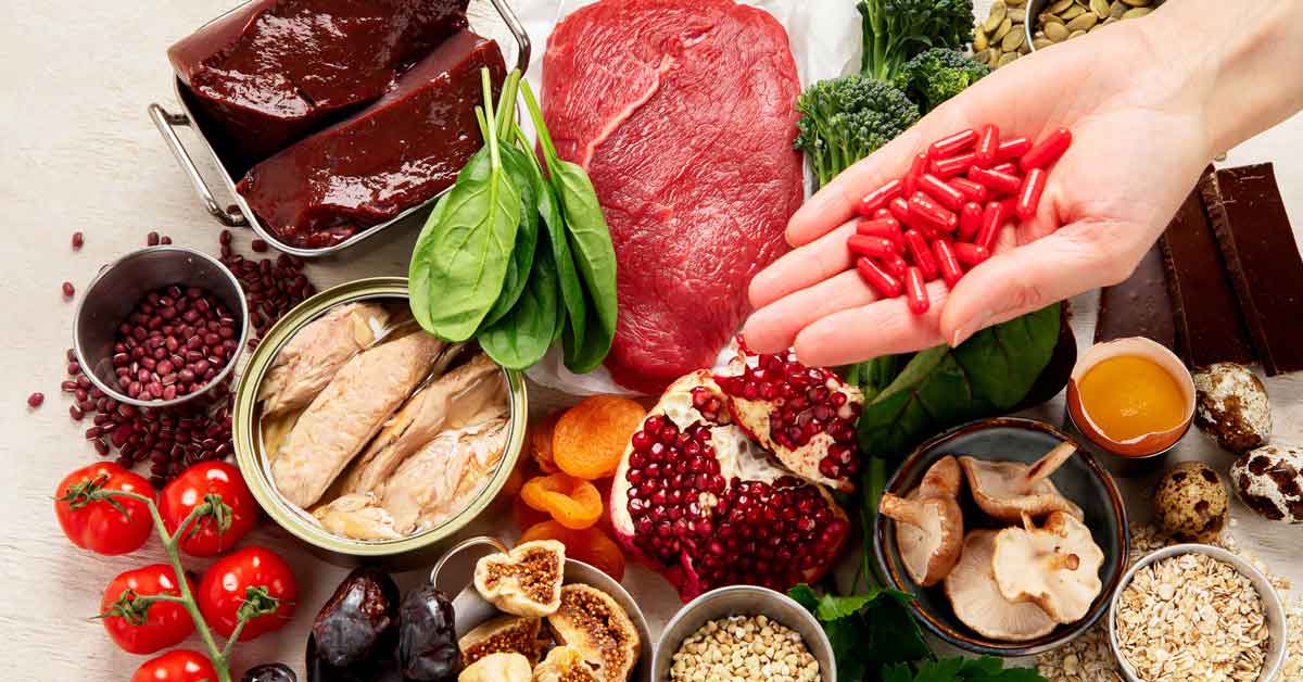 Iron rich foods