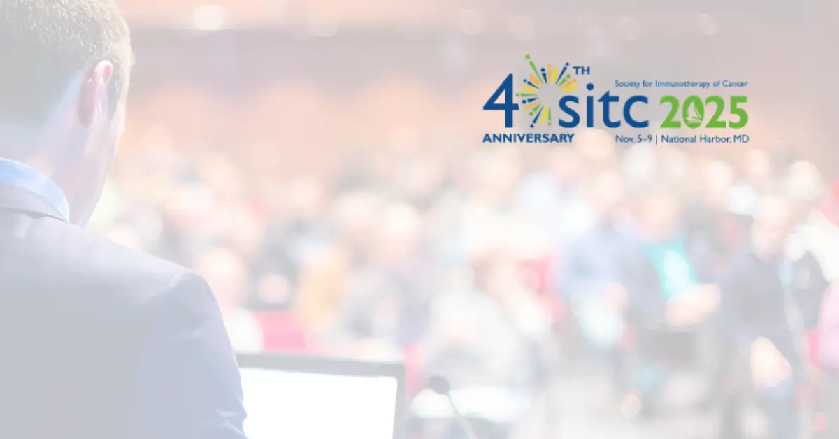 FCS abstracts presented at the Society for Immunotherapy of Cancer (SITC) 2025 annual meeting.