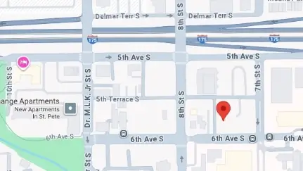 Pinellas County Map St. Petersburg Bayfront 2025